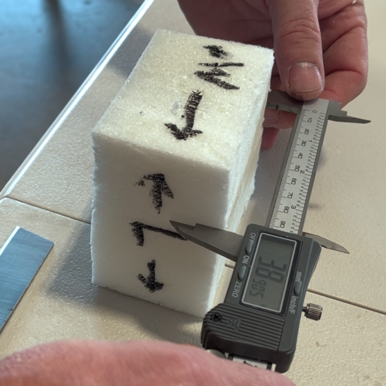 How to measure spray foam density using the Performance Pro Supply FREE yield calculator.
